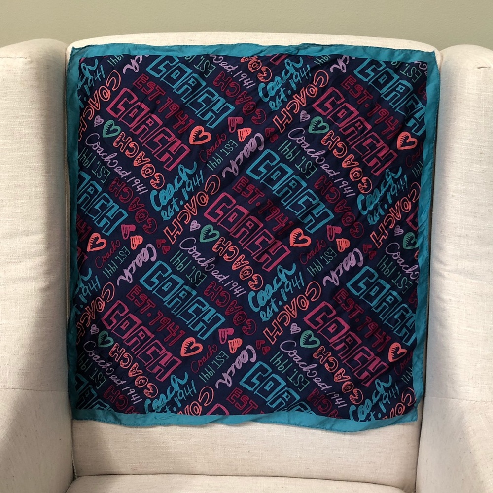 Coach scarf